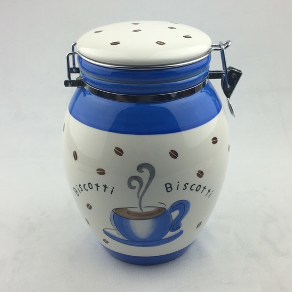 Inspirado Cookie Jar or Biscotti Jar - Picture 3 of 11